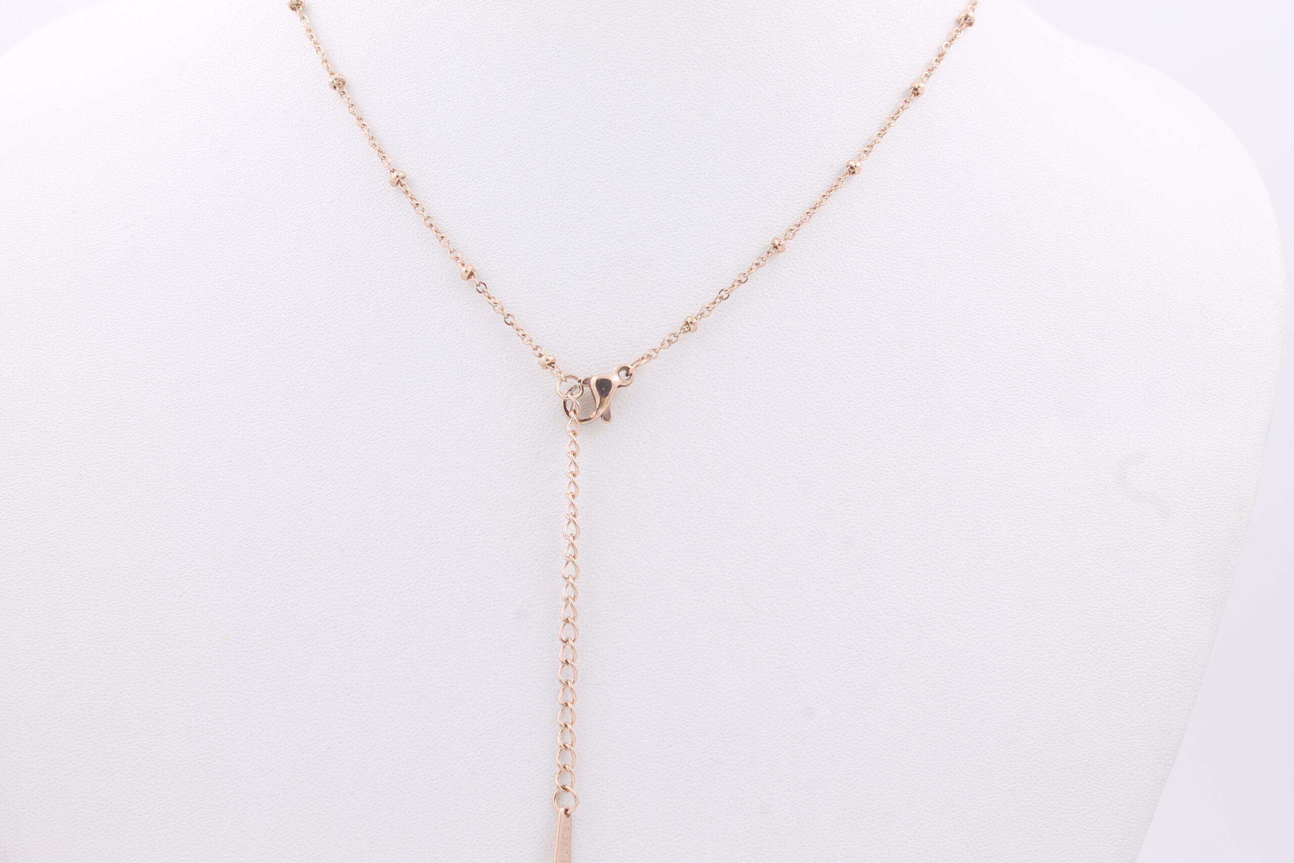 ROSE GOLD BUTTERFLY PENDANT CHAIN - Image 2