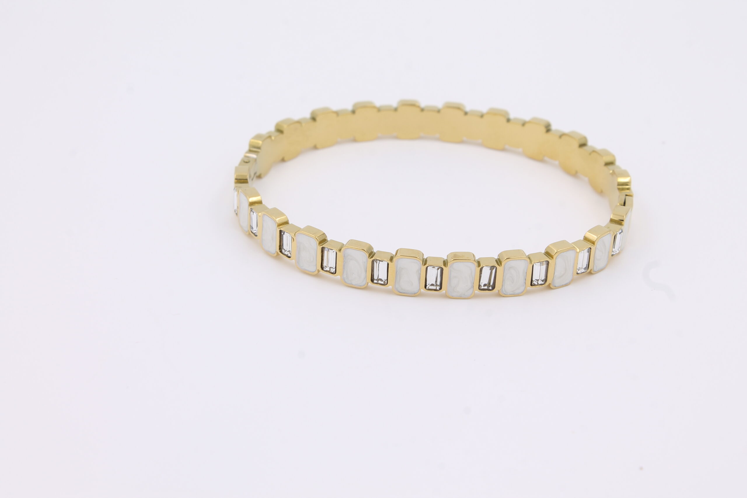 WITE GOLDEN KADA BRACELATE - Image 5